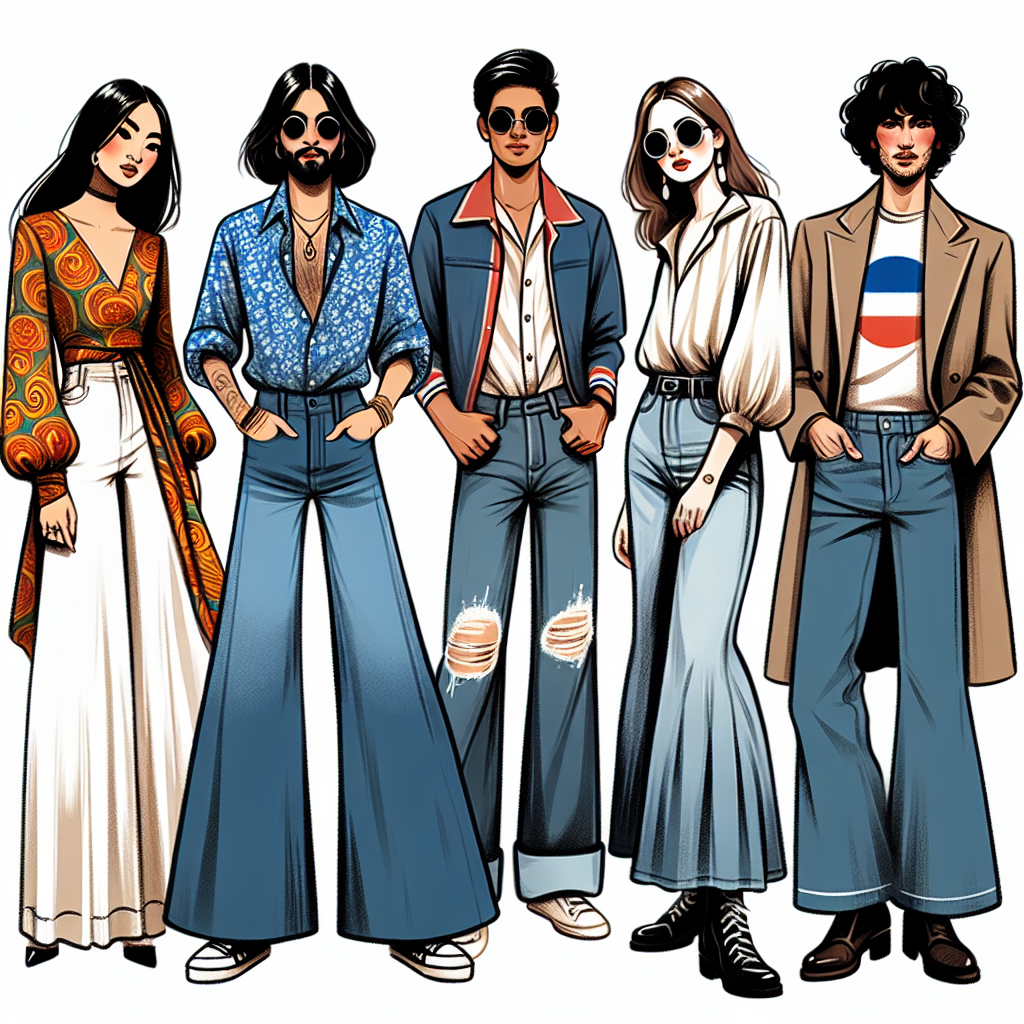 Джинсы клёш: 6 неожиданных сочетаний для смелого гардероба